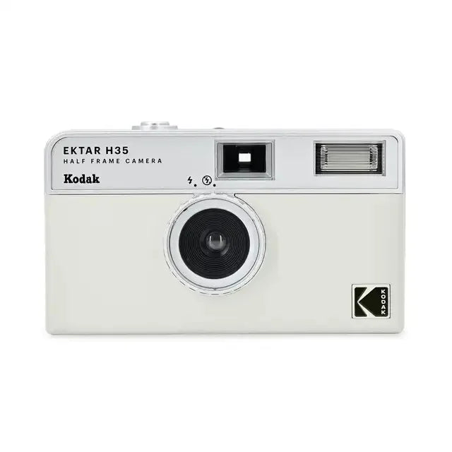 Half-Frame 35mm Film Camera with Built-In Flash – Pocket Compact Film Camera, 2x Exposures, 4 Colors