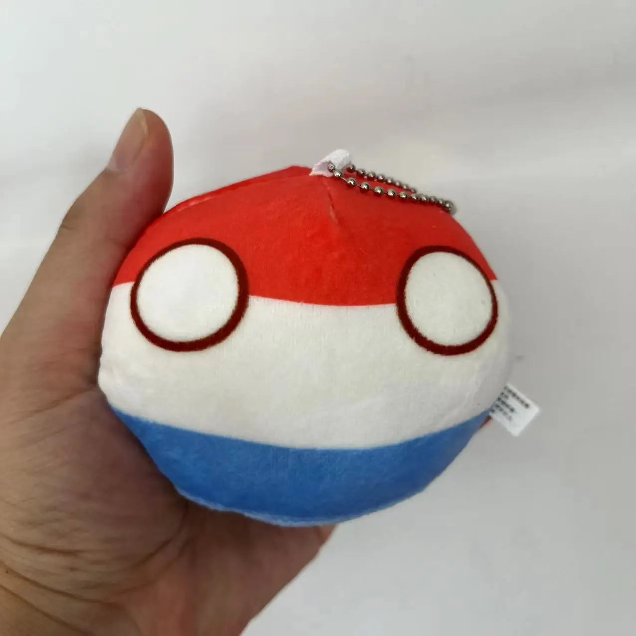 Polandball Countryball Plush Keychain 10 cm (3.9 in) 70 Designs Country Ball Pendant Stuffed Toy for Kids