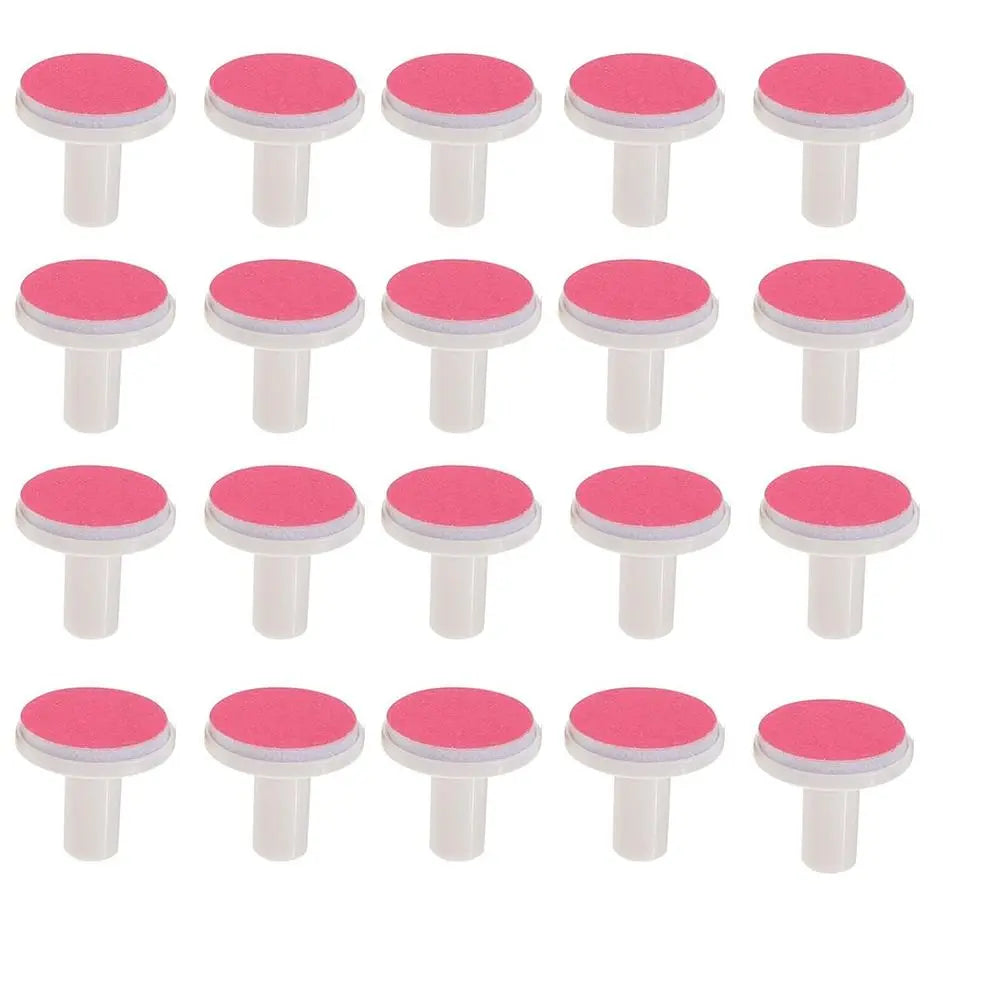 20-Pack Baby Nail File Replacement Pads for Electric Nail Trimmers, Grinding Heads for Newborns Infants Toddlers