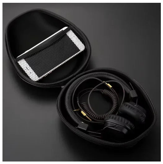 Protective Carrying Case for Over-Ear Headphones — Shockproof, Drop & Pressure Resistant Portable Pouch