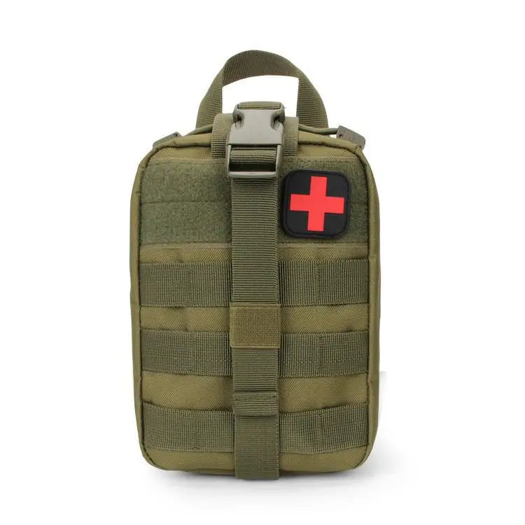 Tactical Molle IFAK First Aid Waist Pack – EDC Medical Pouch for Hunting, Hiking & Camping