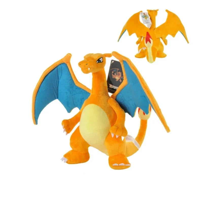 Mega Charizard X & Y Plush Toy - Kawaii Shiny Gigantamax Charizard Rayquaza Soft Anime Stuffed Figure