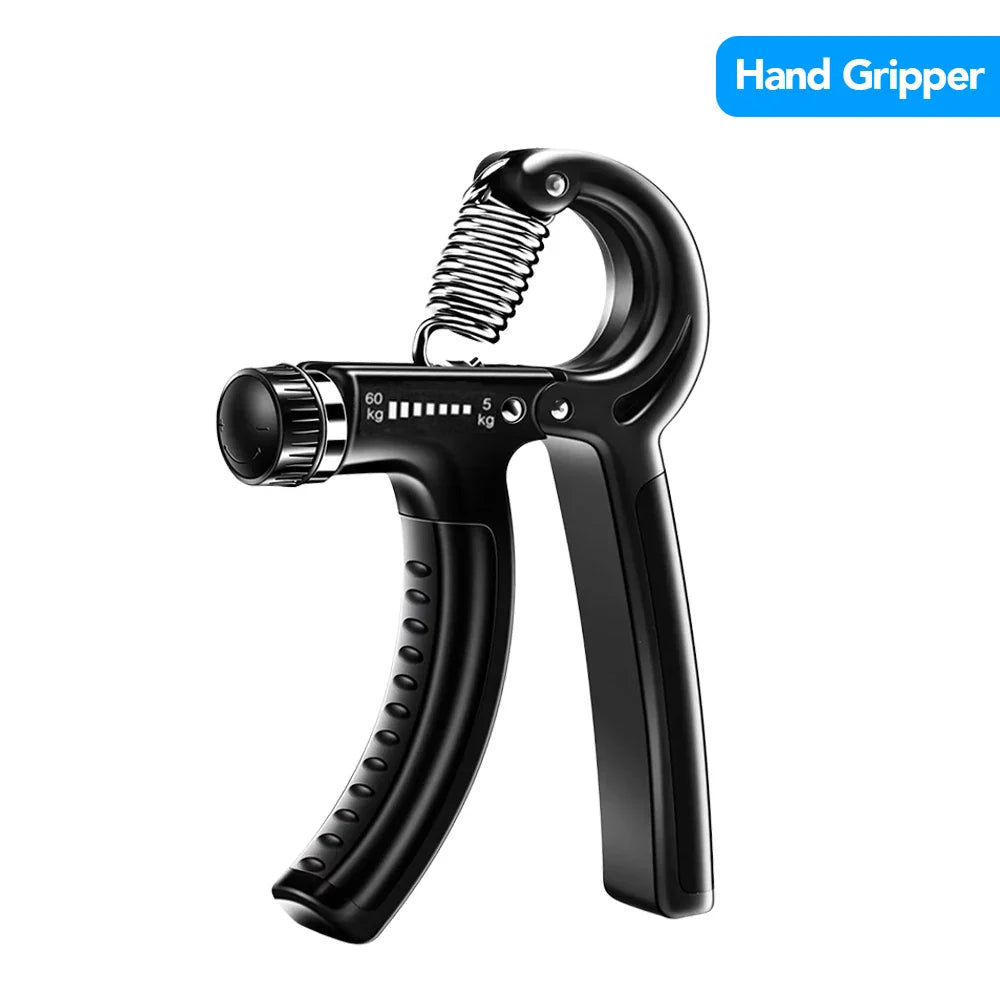 Adjustable Hand Gripper 5–60 kg (11–132 lb) - Hand Strengthener & Finger Exerciser Wrist Trainer