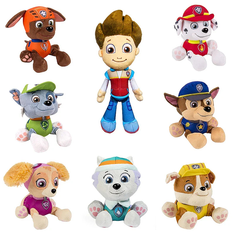 7.5 in (19 cm) Plush Rescue Puppy Toy — Everest & Friends Soft Stuffed Dog for Kids