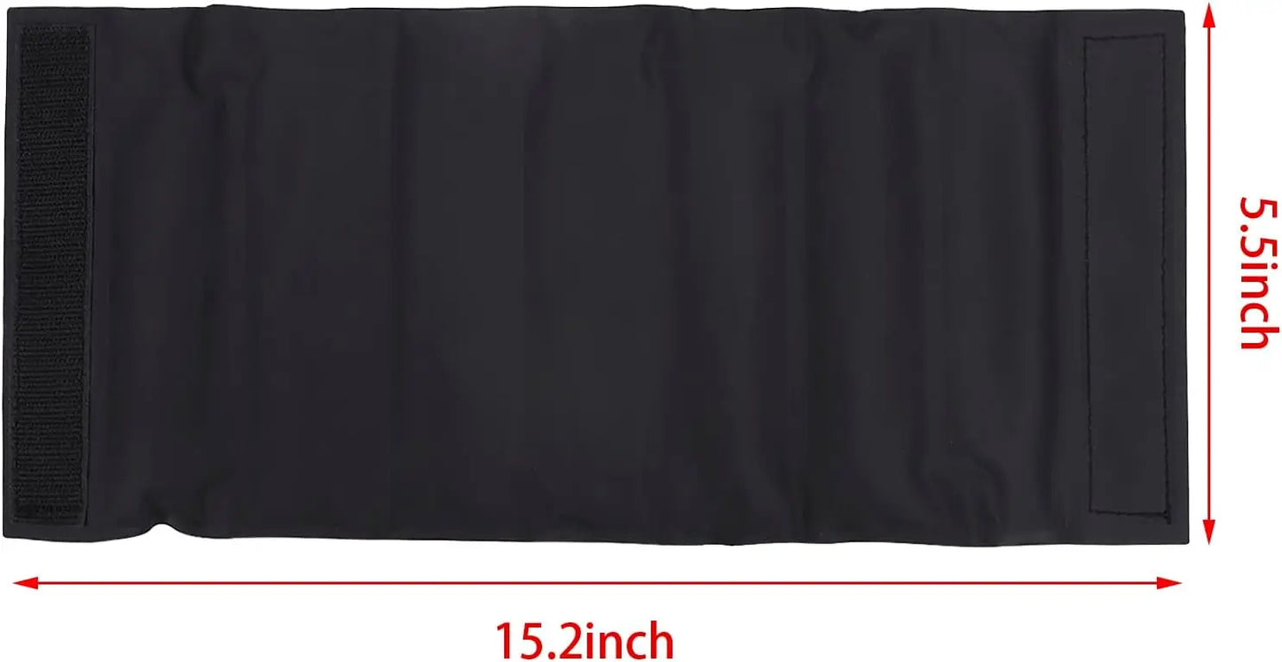 Reusable Iceless Bottle Cooler Sleeve - Freezer-Activated Gel Chiller for Wine, Champagne & Beer (Foldable, Portable)