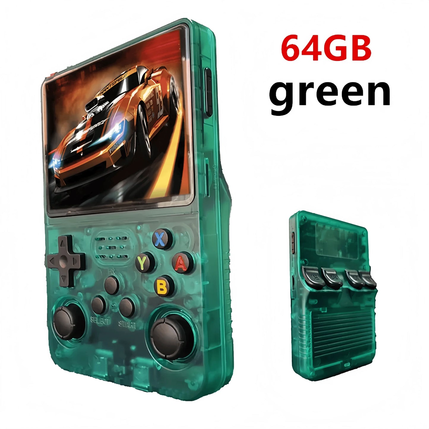 Retro Handheld Game Console 3.5-Inch (8.9 cm) IPS Screen, 128GB Preloaded with 20,000 Games, Portable Linux Pocket Player