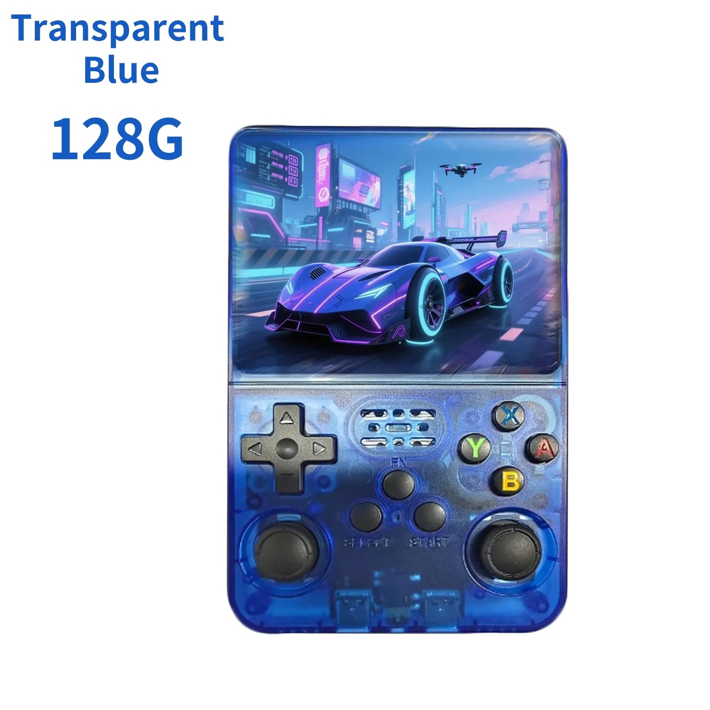 Retro Handheld Game Console 3.5-Inch IPS 640x480, 15,000+ Classic Games, 3200mAh Battery, Bluetooth Portable Pocket Player