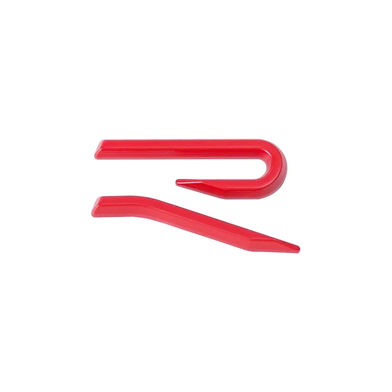 3D Metal R Logo Car Trunk Emblem Sticker Rear Body Badge for Golf Polo Jetta Beetle Passat Tiguan