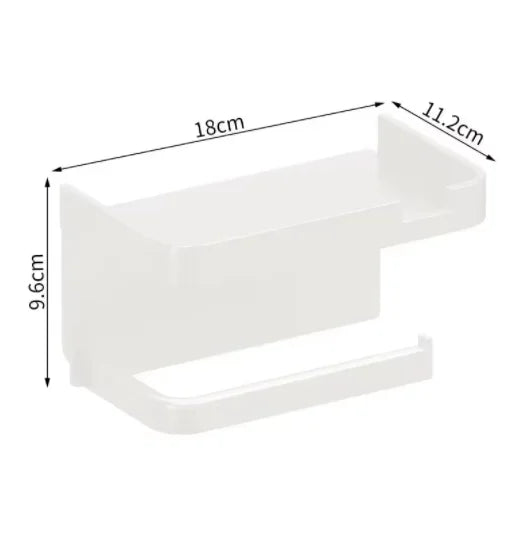 Self-Adhesive 304 Stainless Steel Towel Rack - Single Rod, 23cm / 37cm (9.1" / 14.6") Brushed Finish No-Drill Bathroom & Kitchen Towel Bar