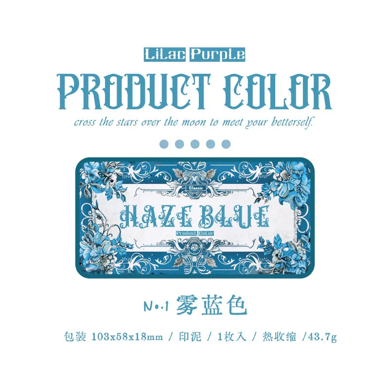 Retro Gothic Ink Pad for DIY Crafts & Scrapbooking – for Rubber and Wooden Stamps, Paper Stationery