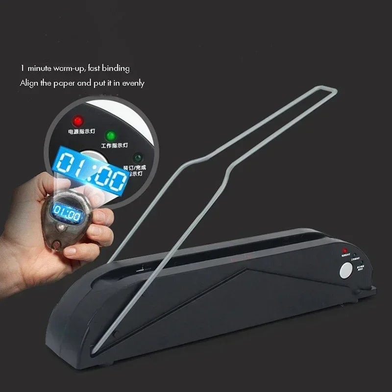 Thermal Binding Machine Hot-Melt Document Binder for Books, Invoices, Certificates and Financial Reports