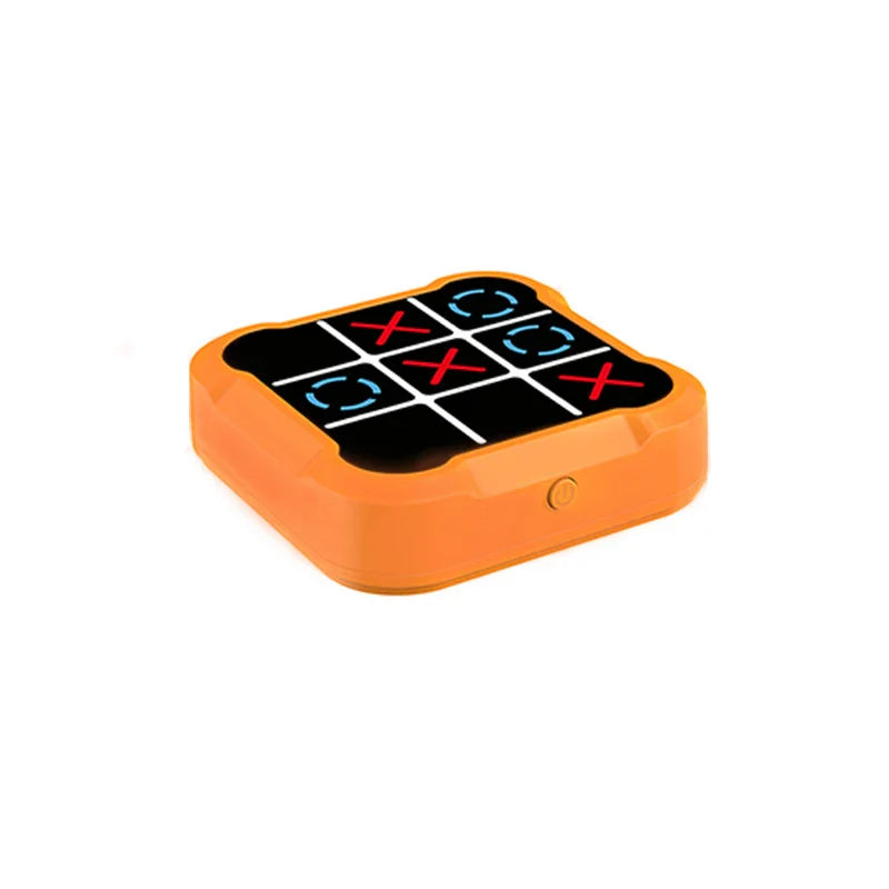 Portable Electronic Tic Tac Toe Game for Kids Educational Strategy Interactive Parent-Child Brain Toy