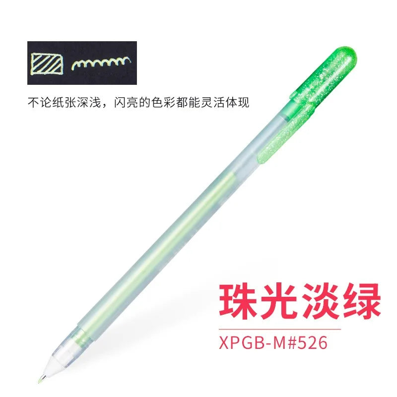White Opaque Gel Pens 3-Pack – Fine 0.5mm, Medium 0.8mm, Bold 1.0mm for Journaling, Art & Drawing