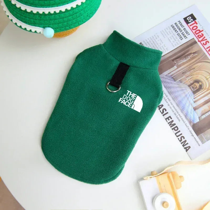 Fleece Warm Dog Sweater Vest — Autumn Winter Coat for Small Dogs (Chihuahua, French Bulldog, Yorkie)