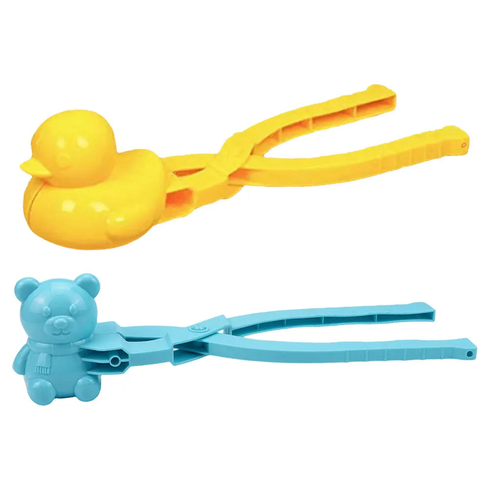 Duck Onigiri Mold & Snowball Maker with Handle - Cute Animal Rice Ball Shaper for Bento, Kids & Adults