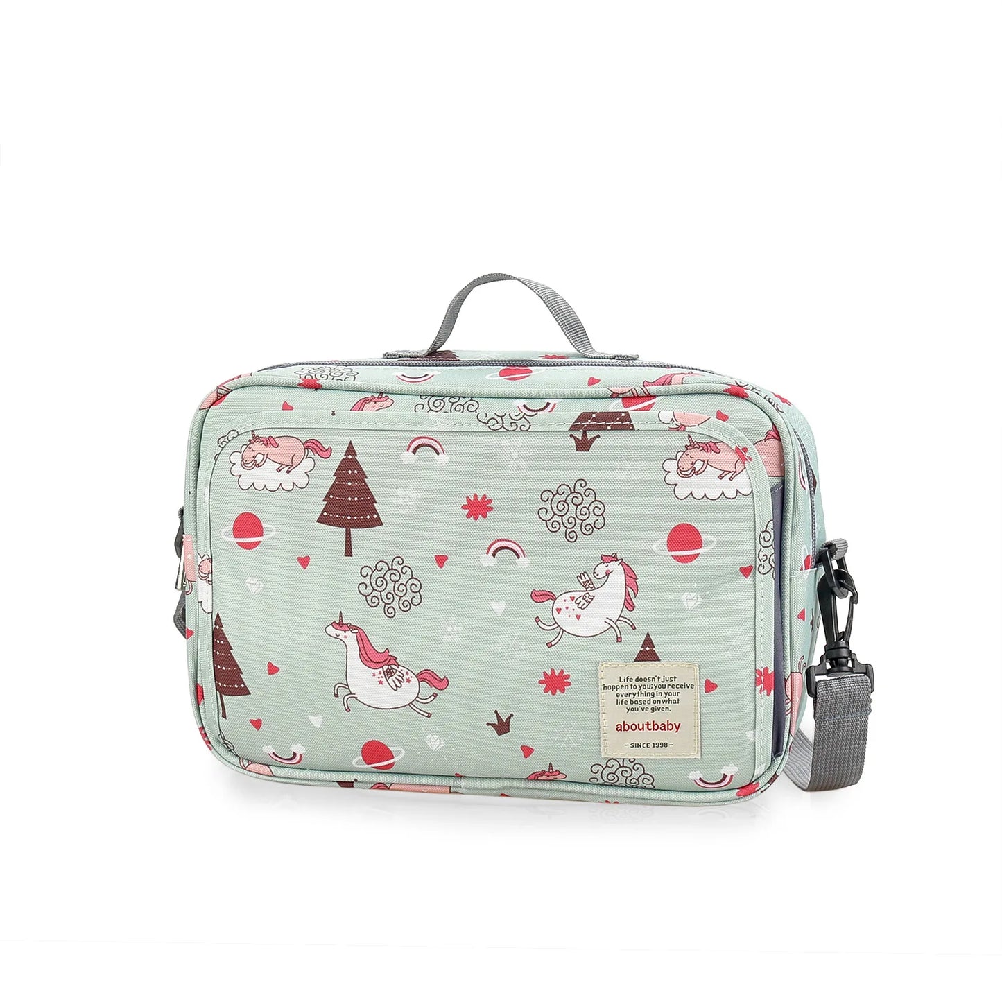 Waterproof Maternity Diaper Bag Wet/Dry Reusable Baby Mummy Wetbag Double Handle Stroller Organizer