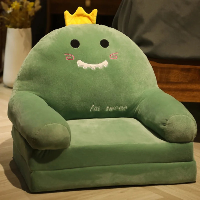 Children's Cartoon Folding Sofa Bed – Princess Toddler Convertible Chair