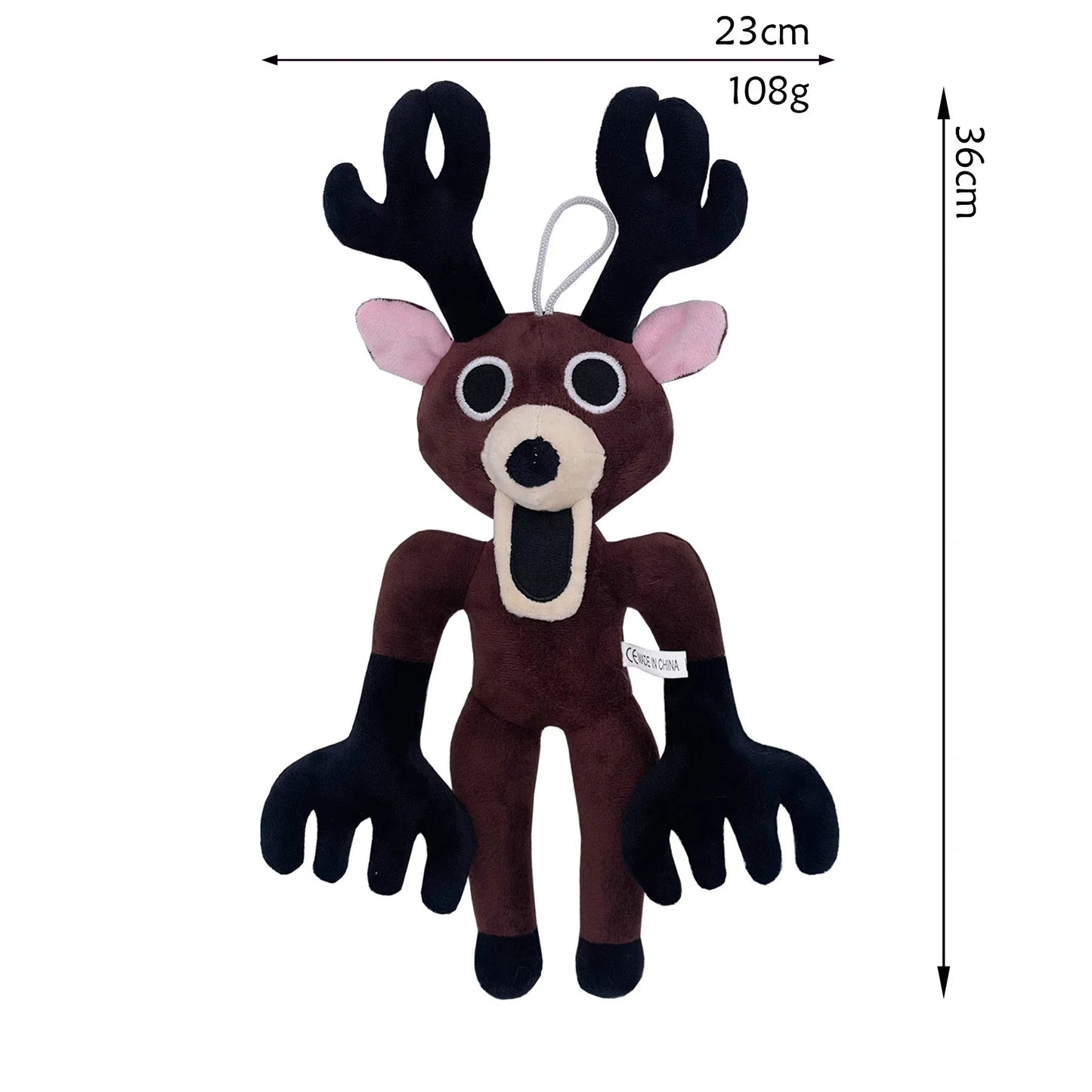 Milu Deer Plush Pillow - Cute Cartoon Stuffed Animal Toy & Room Decor Gift