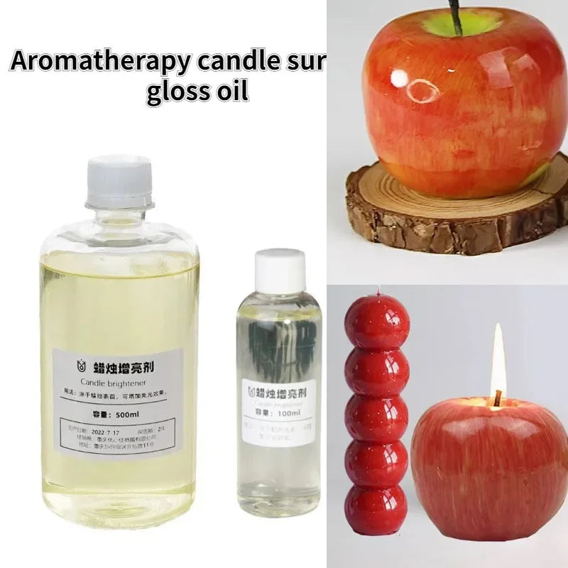 Candle Surface Brightener Oil – Reusable Mirror Gloss Treatment for DIY Candles & Aromatherapy, 30ml / 50ml (1.01 / 1.69 fl oz)