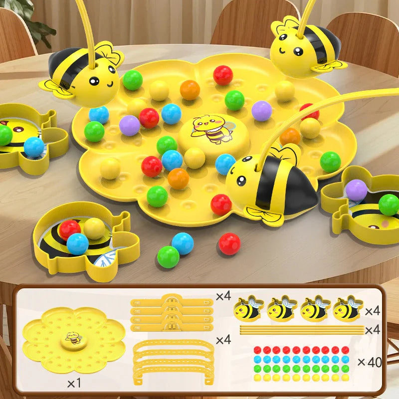 Jumping Pirates Board Game - Montessori Family & Party Game for Kids and Adults, Fun Lucky Toy Gift