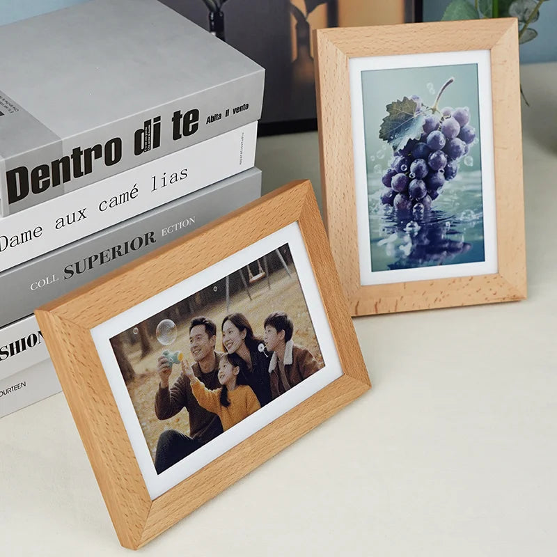 7.3-Inch (18.5 cm) Color E-Ink Digital Photo Frame - 800×480, 127 PPI, Wi‑Fi Touchscreen Smart Picture Frame