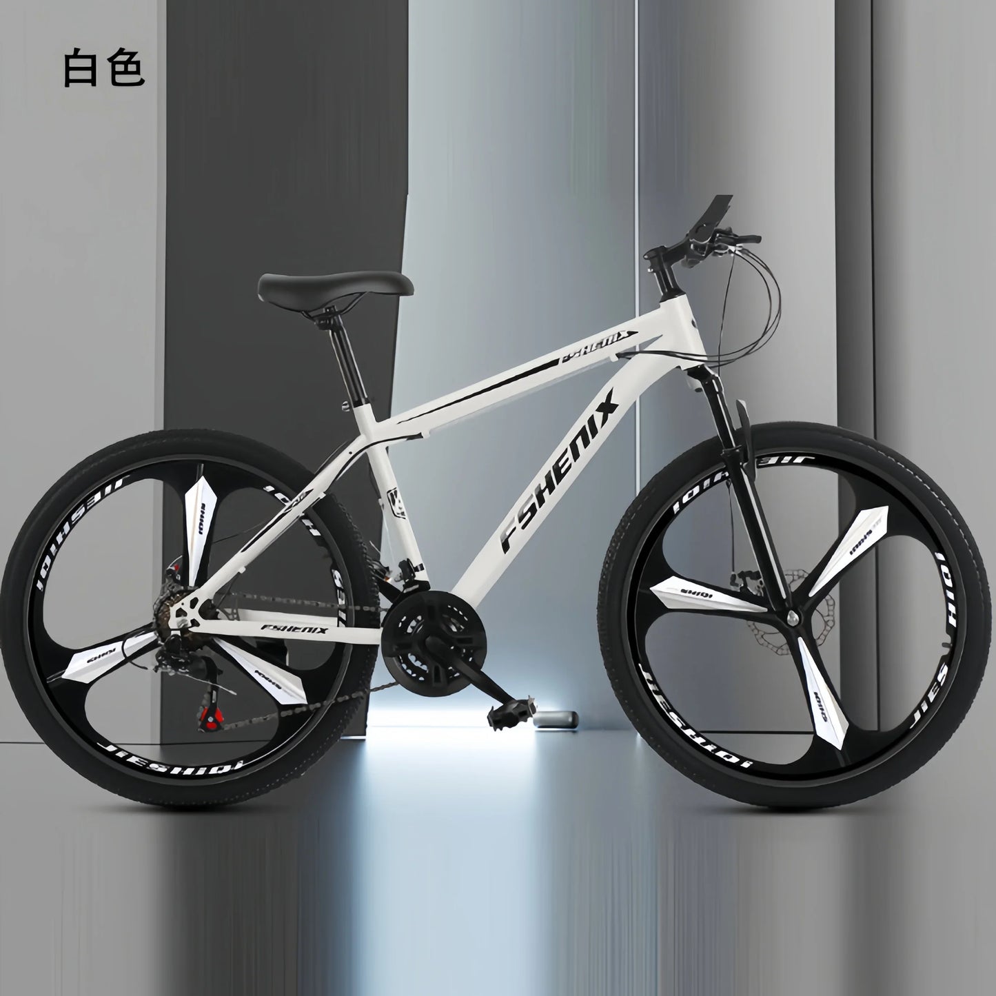 Wholesale Adult Mountain Bike 21-Speed — 24-inch (61 cm) & 26-inch (66 cm) Shock-Absorbing Off-Road Unisex Bicycle