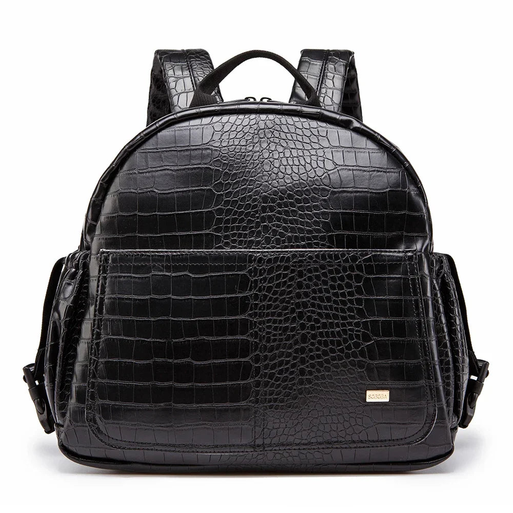 Large Capacity Waterproof Diaper Bag Backpack – Nappy Changing Bag for Moms