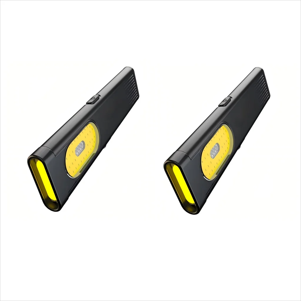 USB-C Rechargeable LED Keychain Flashlight 800 lm Mini Magnetic Waterproof Pocket Torch Work Light