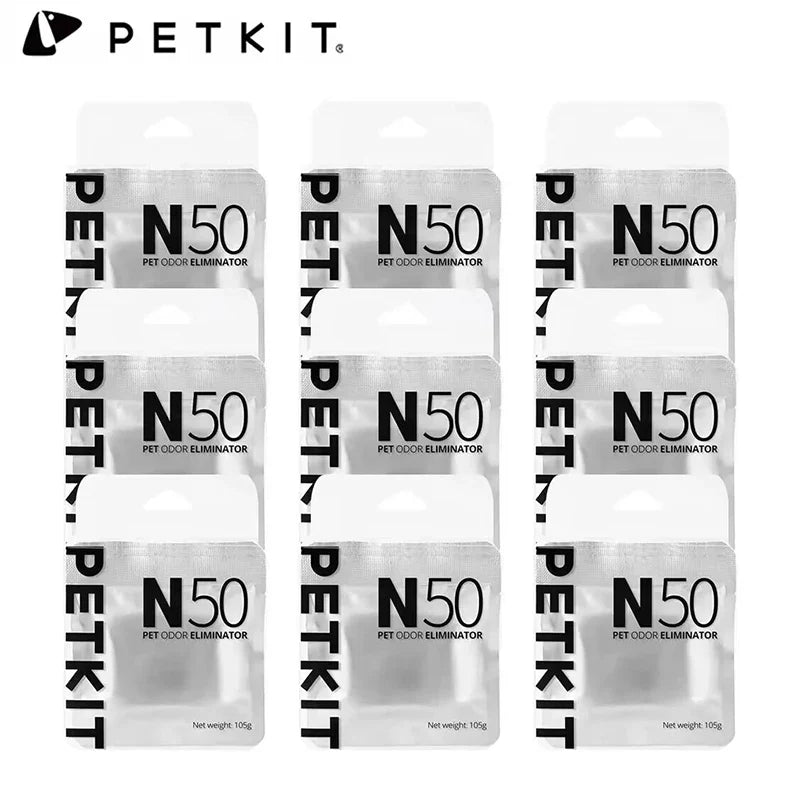 Odor Eliminator Cartridge for Self-Cleaning Cat Litter Box - 3-Pack (5 x 5 x 1 cm / 2.0 x 2.0 x 0.4 in)
