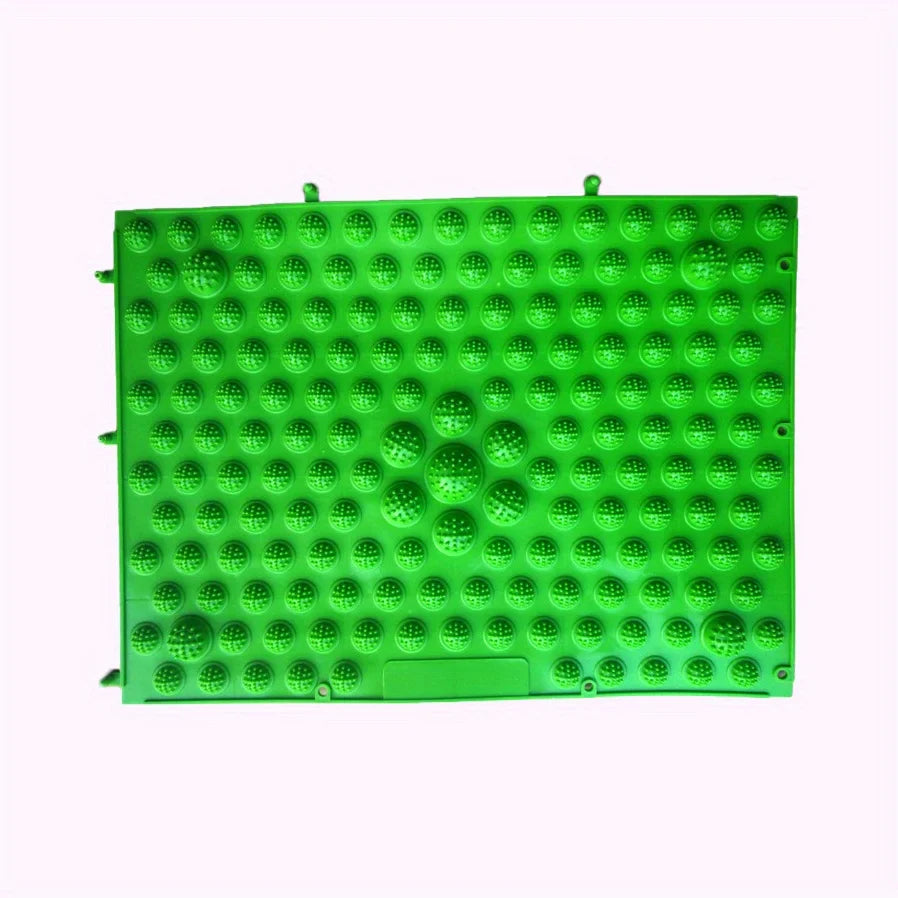 Acupressure Foot Massage Mat – Reflexology Walking Pad Toe Board, Non-Slip TPE Yoga & Bathroom Cushion