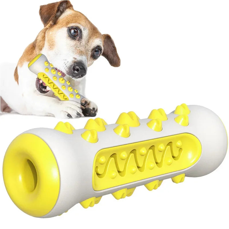 Dog Dental Chew Toy - TPR Silicone Tooth Cleaning Stick for Puppy Teething & Fresh Breath, 5 x 15 cm (2 x 5.9 in)