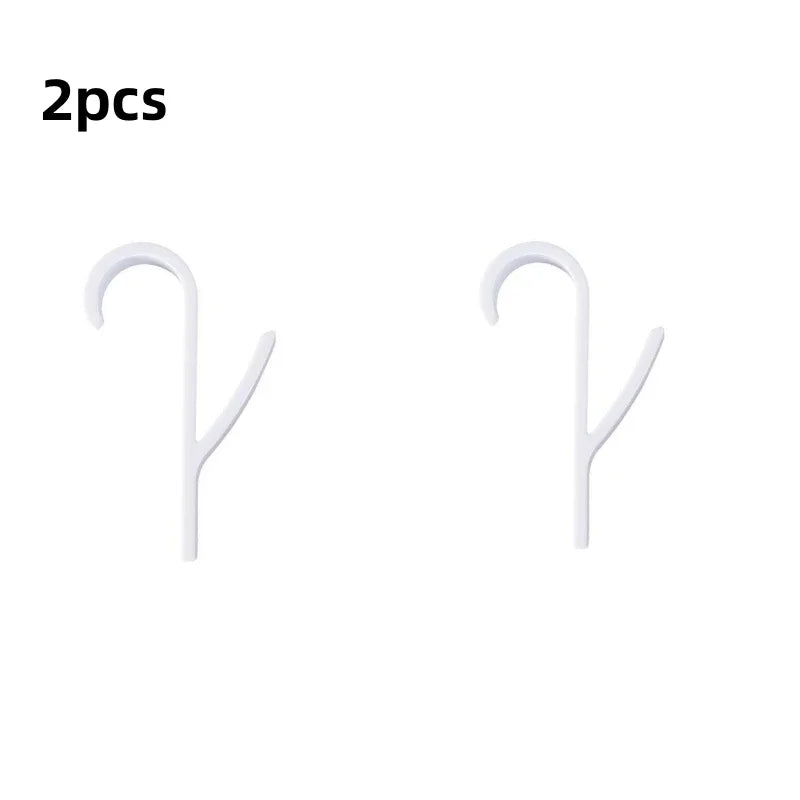 Radiator Towel Hooks for Heated Rails – 2-Pack or 6-Pack Plastic Hangers for Towels, Clothes & Scarves