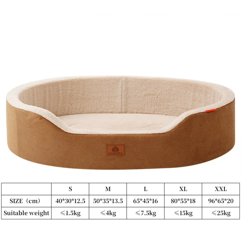 Orthopedic Waterproof Dog Bed for Medium to Large Dogs – Winter Couch Pet Bed