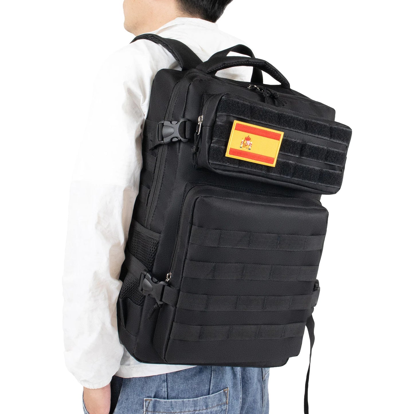 Tactical Backpack 45L/32L/25L Waterproof Large Capacity Travel Rucksack Multi-Functional Outdoor Daypack (Unisex)