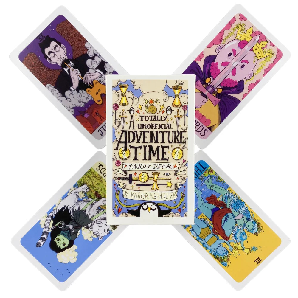 78-Card Tarot Oracle Deck - English Visions Divination Cards for Readings & Games