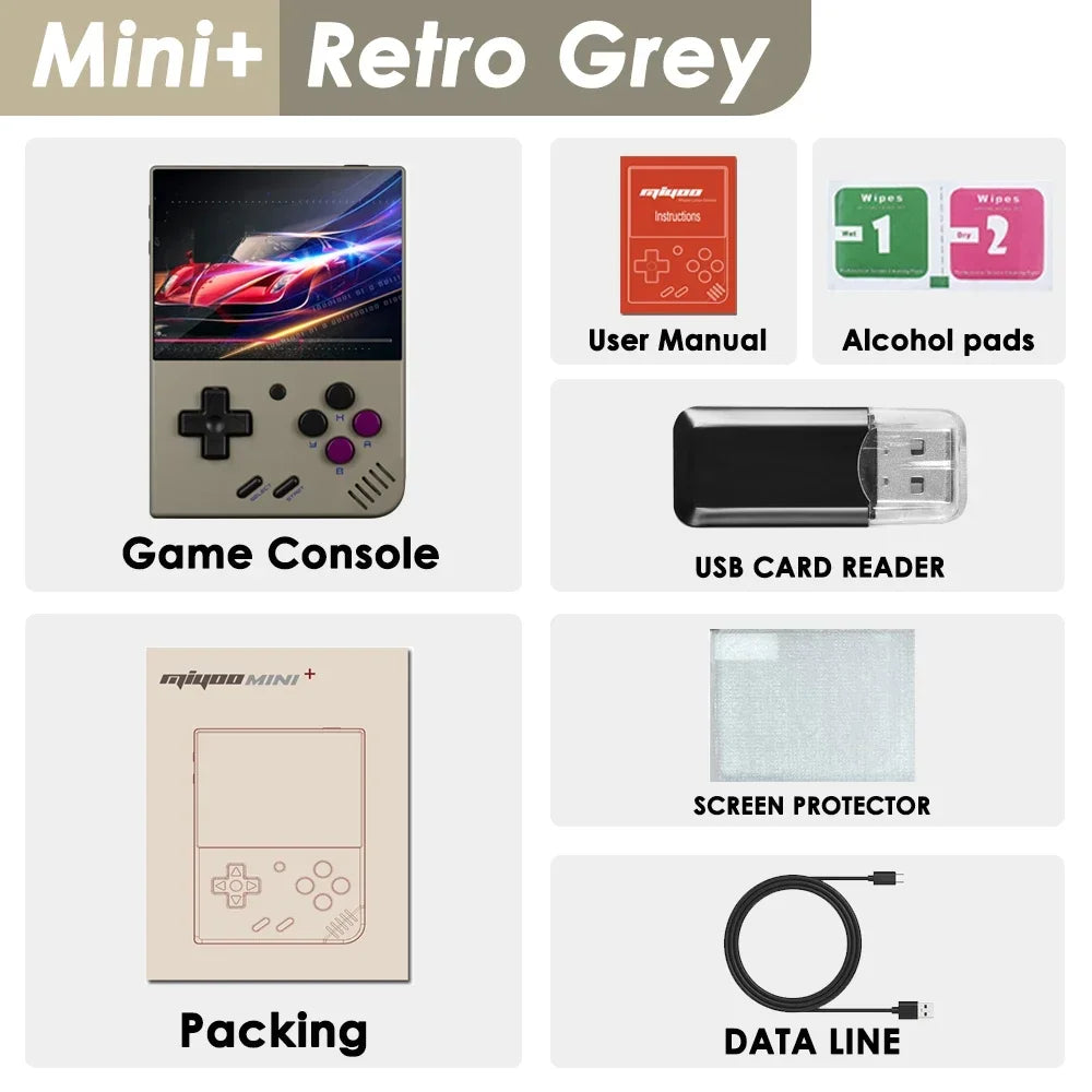 Retro Handheld Game Console — 3.5-inch (8.9 cm) IPS, 25,000+ Games, 3000mAh Battery, Portable Travel & Kids Gift