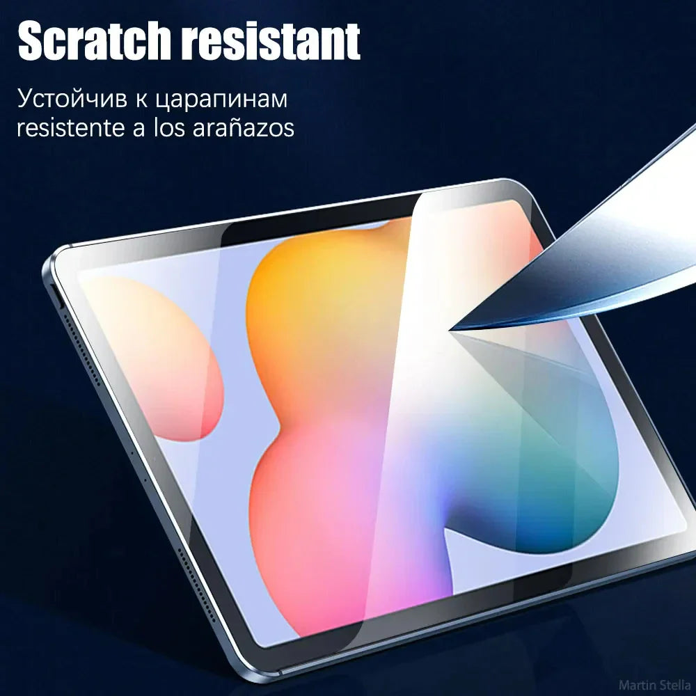 Tempered Glass Screen Protector for Galaxy Tab S6 Lite, A9/A9 Plus, A8, S7 FE, S8/S9/S9 Plus/S9 FE, S10/S11 — 1 Pack