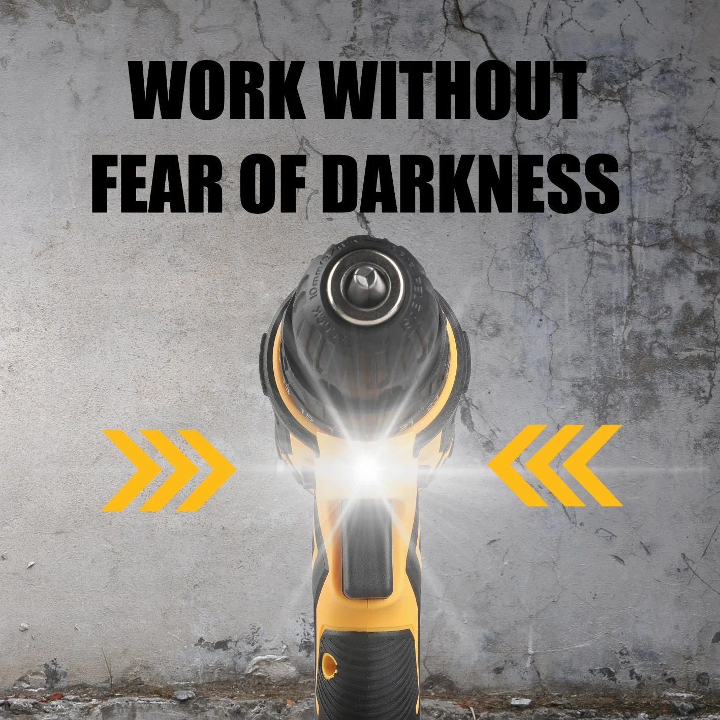 Cordless Drill 12V/16.8V/21V Rechargeable Electric Screwdriver - 2-Speed Lithium Battery Multi-Function Power Tool