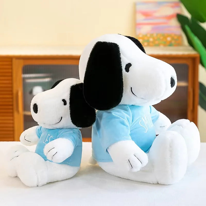 Cartoon Puppy Plush Pillow 35cm (13.8 in) Soft PP Cotton Sofa Back Doll - Gift for Kids