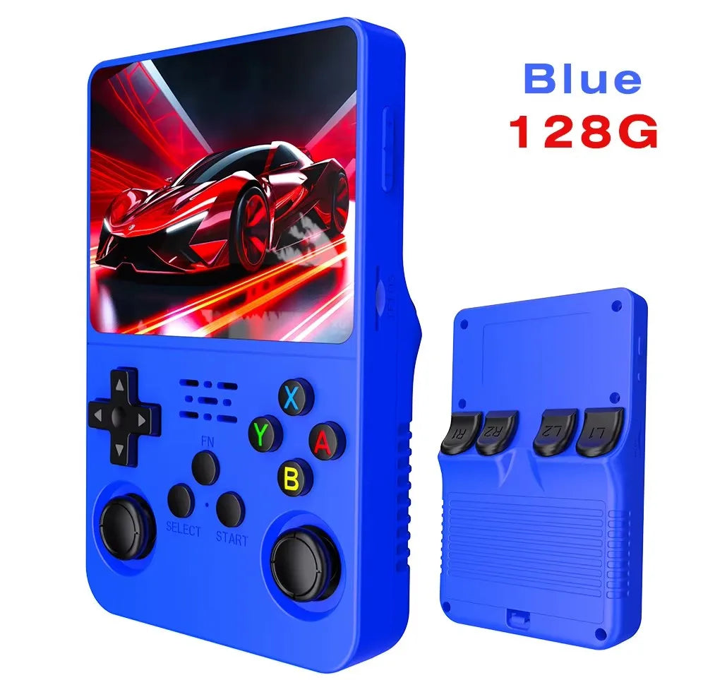 Open-Source Linux Retro Handheld Game Console 3.5-Inch (8.9 cm) IPS Screen 64GB/128GB Portable Pocket Player with 10,000 Classic Games