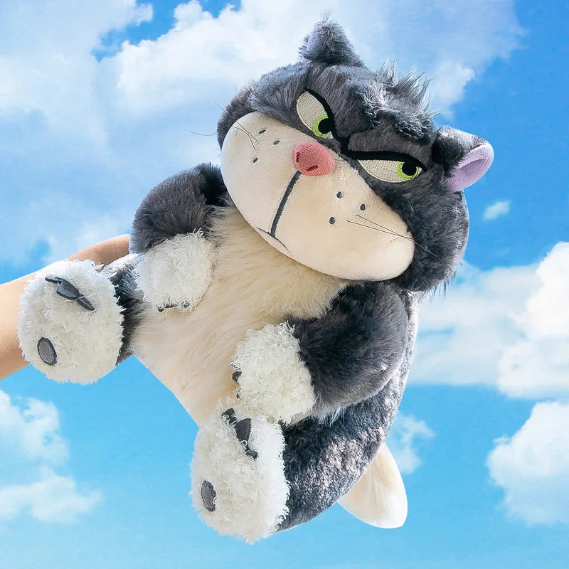 Lucifer Cartoon Cat Plush Doll 30cm (11.8in) Soft Short Plush with PP Cotton Filling - Cute Comfort Pillow Gift for Kids & Teens