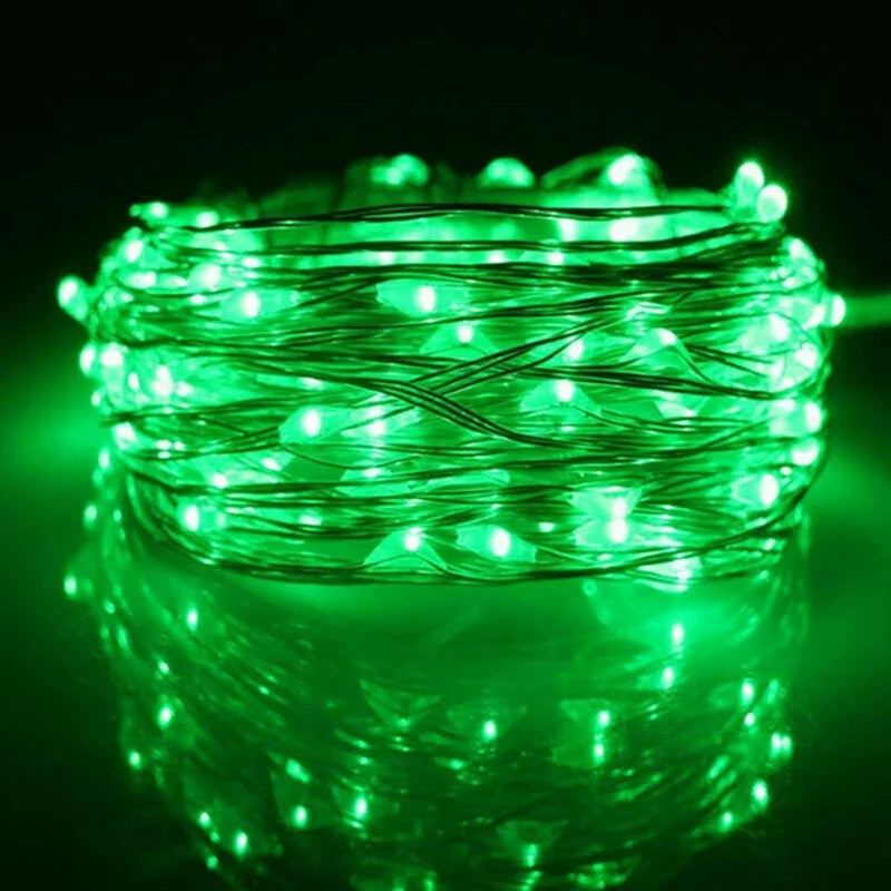 Button Cell LED Fairy String Lights - Battery Powered Micro LED Garland for Home, Bedroom, Garden, Wedding & Christmas Decor