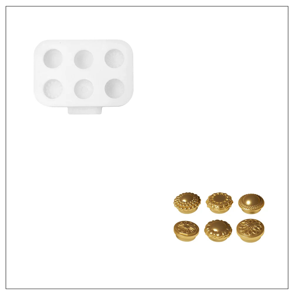 DIY Christmas Bauble & Tree Candle Silicone Mold Set, 3 Sizes, Platinum Silicone for Scented Candle Making