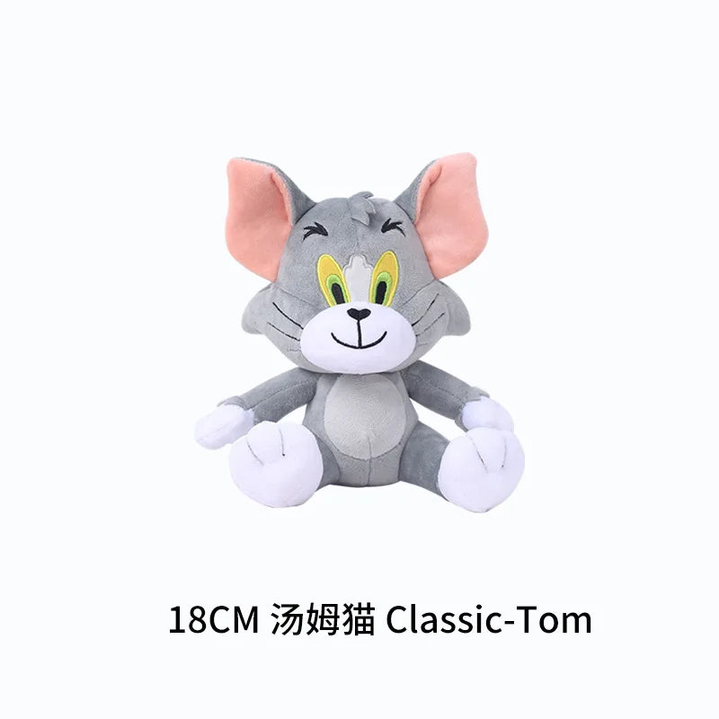 Tom and Jerry Plush Toy - Cat & Mouse Stuffed Animal, Multiple Sizes 5–13 in (13–32 cm)