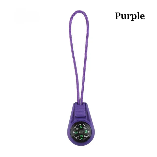 Mini Tactical Pocket Compass Keychain - Survival Compass for Camping, Hiking & Travel