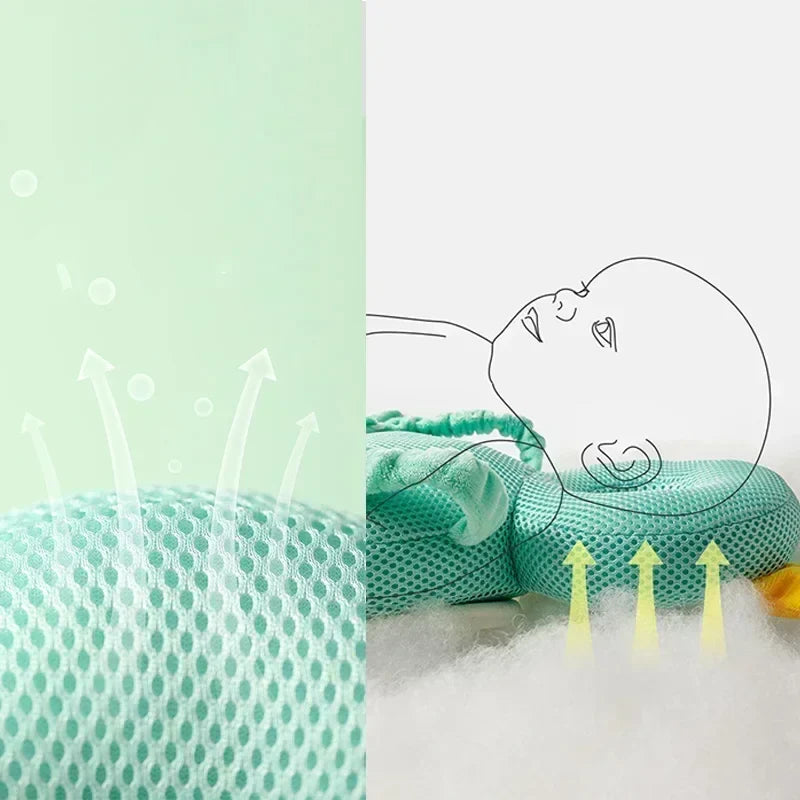 1-3T Toddler Baby Head Protector Safety Cushion Back Pad Cartoon Angel Bee Anti-Fall Headrest