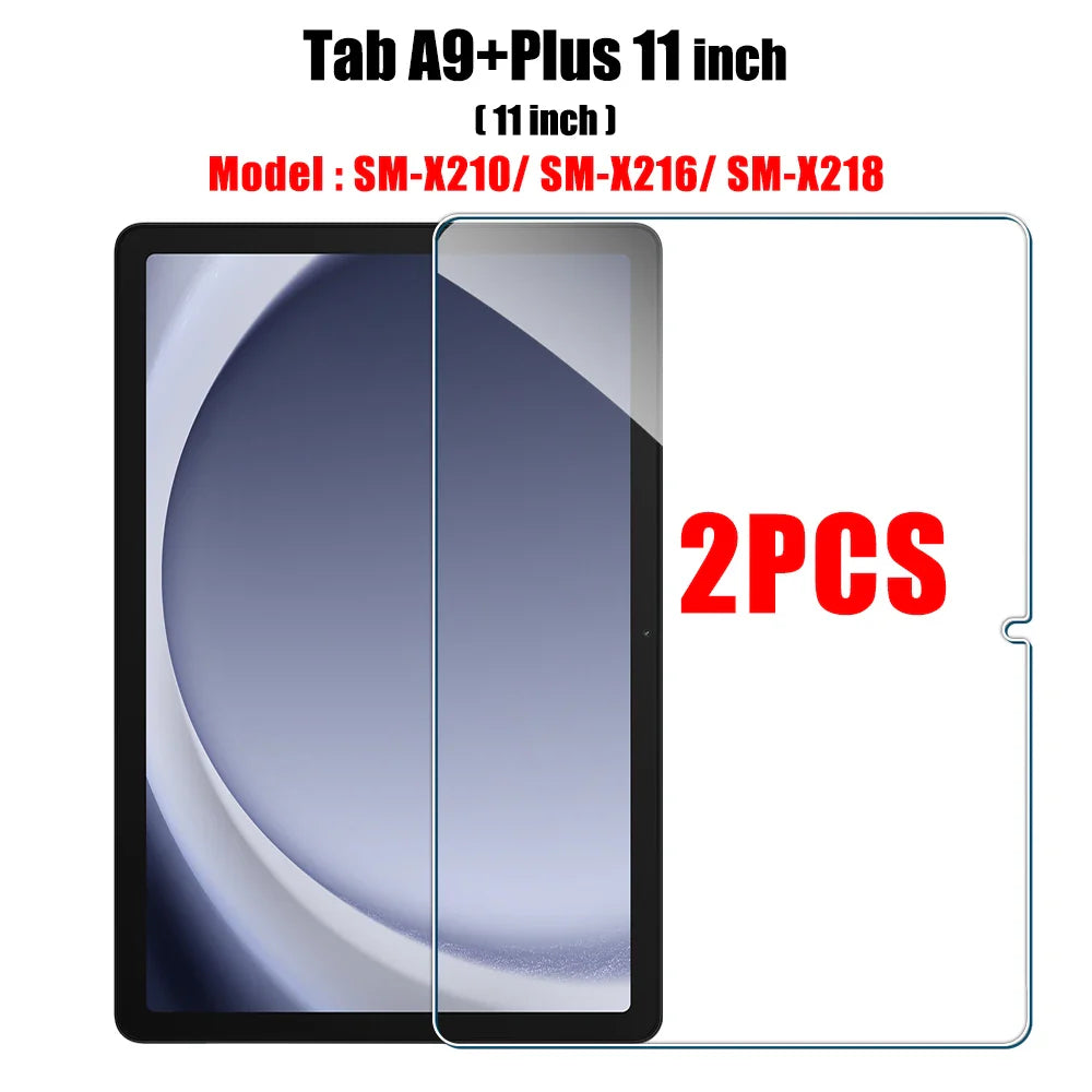 2-Pack Tempered Glass Screen Protector for Galaxy Tab Tablets – 10.8 inch (27.4 cm), Anti-Scratch Bubble-Free Film