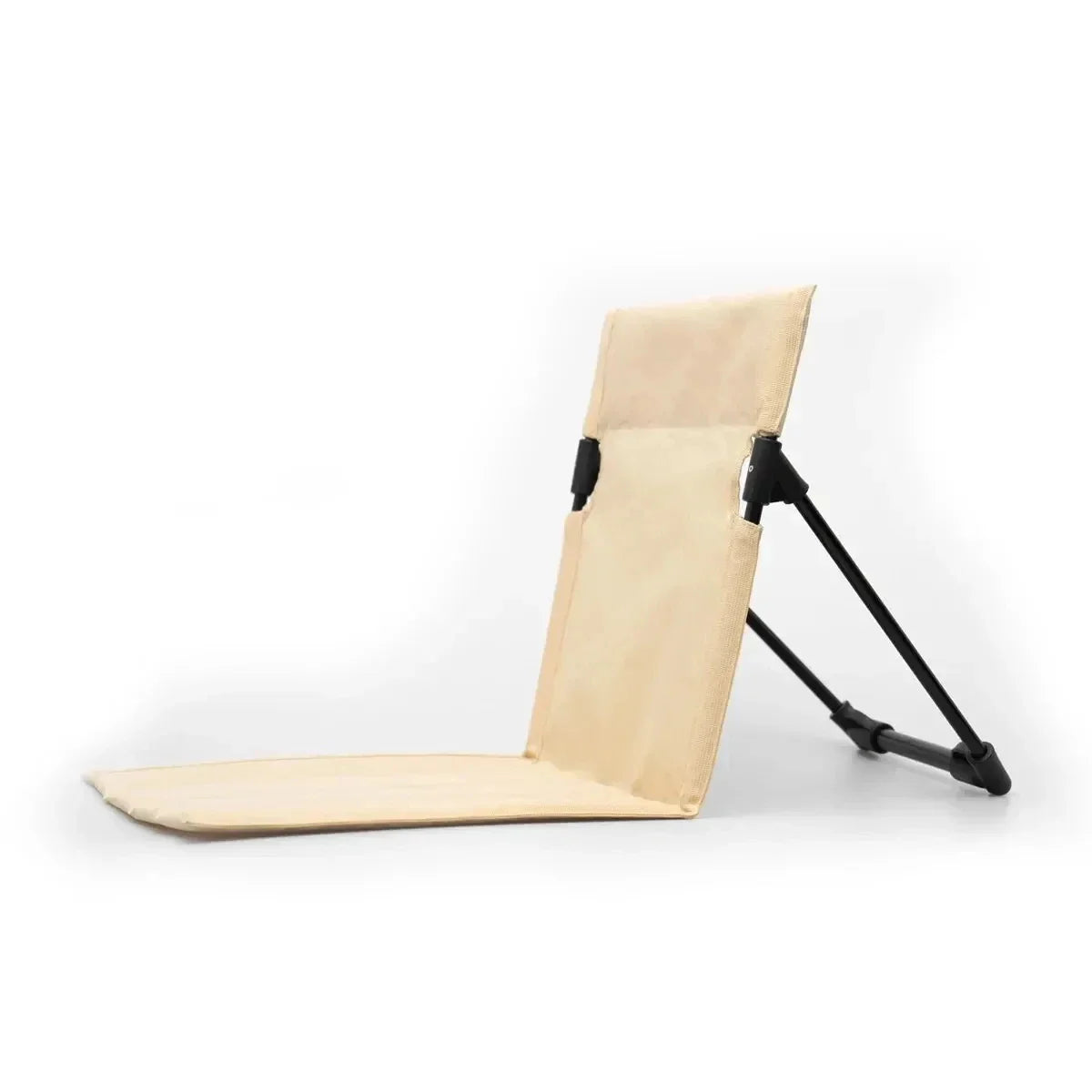 Foldable Camping Chair with Padded Backrest — Portable Folding Beach, Picnic & Garden Chair