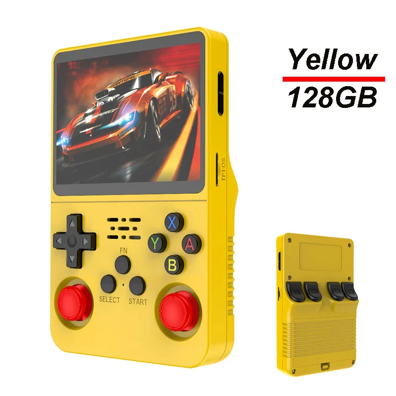 Retro Handheld Game Console 3.5-Inch IPS 640x480, 15,000+ Classic Games, 3200mAh Battery, Bluetooth Portable Pocket Player