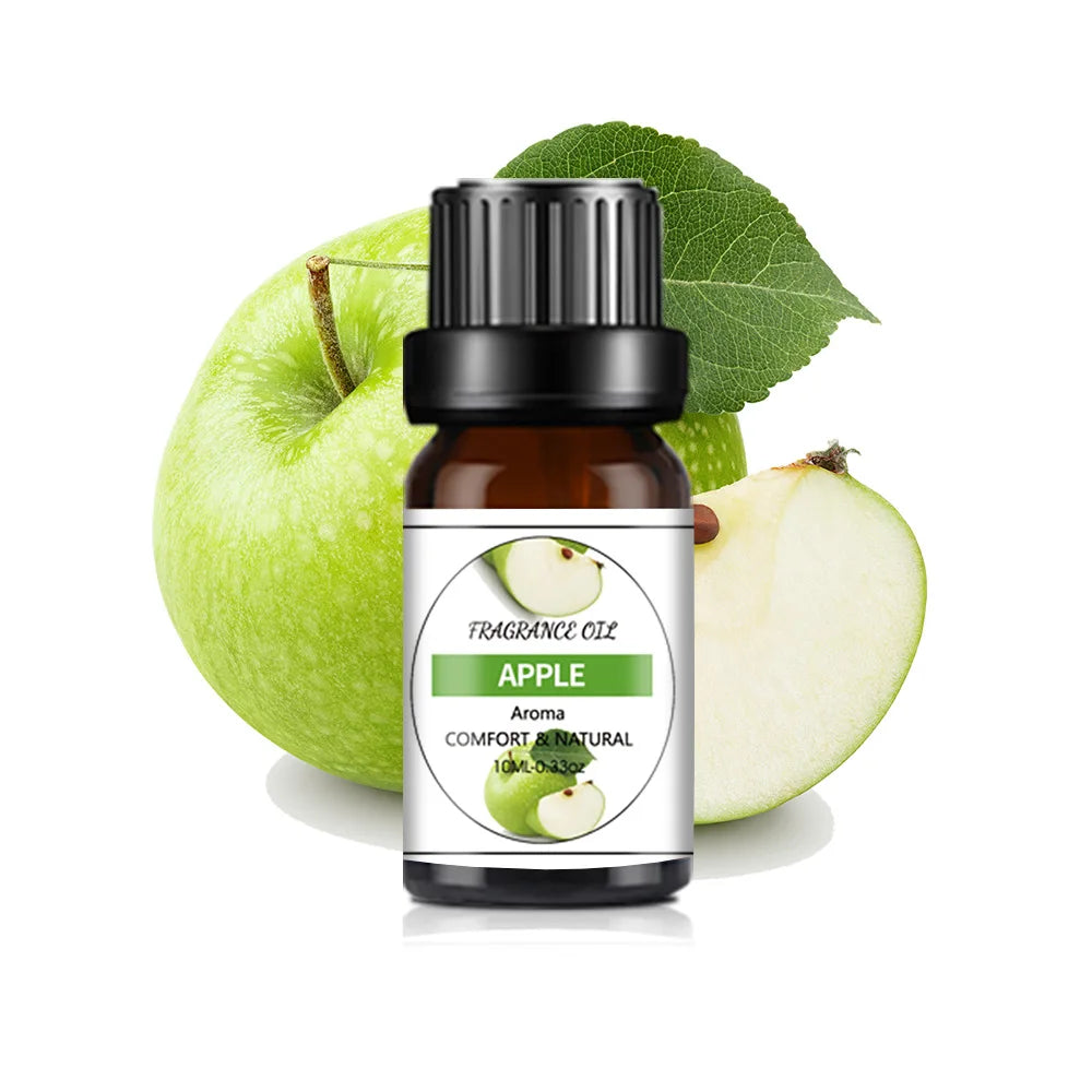 10ml (0.34 fl oz) Organic Essential Oil, 33 Scents Aromatherapy Fragrance Oil for Diffuser, Candle & Soap Making, Sleep